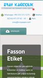 Mobile Screenshot of fassonetiket.com